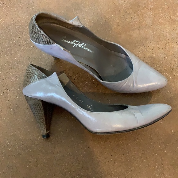 Vintage Beverly Feldman heels, size 7.5 N - Picture 3 of 4